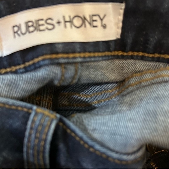 Rubies + Honey Women's Blue Bootcut Jeans Size 16  5-Pocket‎ - Picture 8 of 10